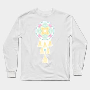 colorful pastel dreamcatcher Long Sleeve T-Shirt